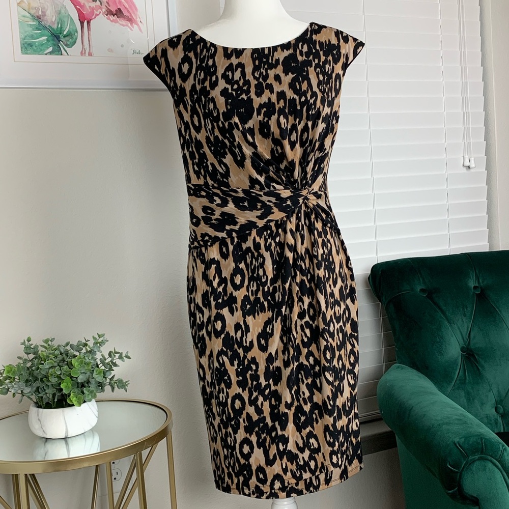 Anne Klein Animal Print Dress